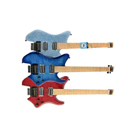 Gitar Elektrik Tanpa Kepala 6 Senar ROCK&R S-G63-MOQ 1 buah, Logo & Warna Kustom (Dikenakan Biaya Tambahan)