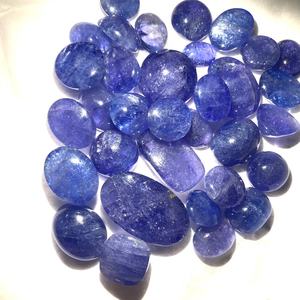 Piedra Natural de Tanzanita de Alta Calidad, Cabujón Azul, Gema Suelta para Joyería, Mezcla de Tamaños y Formas, Tanzanita Natural de Alta Calidad - Product Image 1