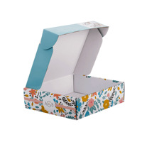 Cajas de Cartón Corrugado Reciclables y Ecológicas con Logotipo Personalizado para Pequeñas Empresas, Ideales para Ropa, Calcetines y Perfumes