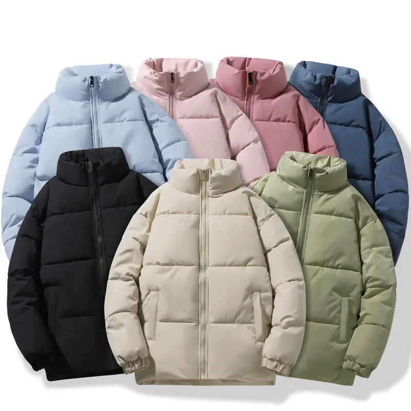 Fashion style men's puffy jacket wholesale s-4xl winter jacket men's warm parka street cotton padded clothes