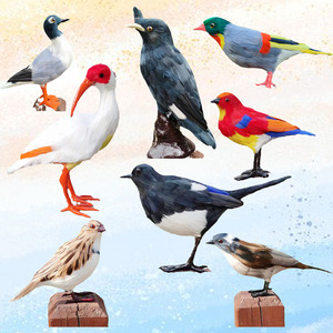 Modèle de poulet de simulation, spécimen de coq, ornement de poule, accessoires décoratifs pour supermarché, poulet domestique pondeur, jouet de poulet - Product Image 4
