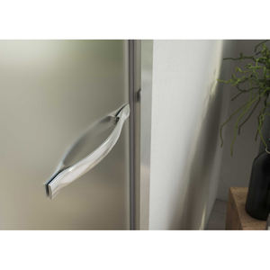 Single <b>Hinged</b> Clear Glass <b>Shower</b> <b>Door</b> 68-76 cm Ap.50 Turning Tool - Product Image 5