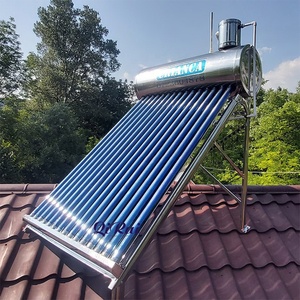 Chauffe-eau <span class=keywords><strong>solaire</strong></span> à thermostat monté sur le <span class=keywords><strong>toit</strong></span> 100l 150l 200l 250l 300l - Product Image 1