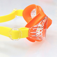 Lunettes de natation colorées pour enfants, anti-buée, étanches, pour les tout-petits