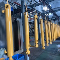 Cylindre hydraulique personnalisé pour excavatrice à double effet et pièces de cylindre pour chargeuse-pelleteuse