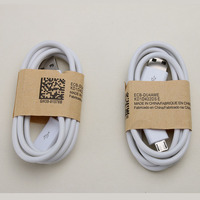 Kabel USB mikro Universal OEM, kabel Data USB mikro sinkronisasi kecepatan tinggi dan kabel pengisi daya untuk Android untuk Samsung Galaxy S7 Edge