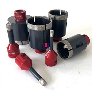 Outils de perçage, <span class=keywords><strong>couronne</strong></span> diamantée Arix à filetage M14, scie à trou diamantée brasée sous vide, foret à noyau diamanté pour carrelage, marbre, verre, <span class=keywords><strong>céramique</strong></span> - Product Image 3