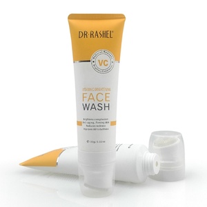 Tubes cosmétiques en plastique personnalisés de 100 ml pour le lavage du visage avec tête de brosse, vente en gros - Product Image 2