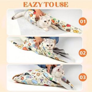 Envoltura Autoadhesiva para el Cuidado de Gatos, Evita la Escape y las Arañazos Durante el Recorte de Uñas, Ideal para Negocios y como Regalo Promocional - Product Image 3