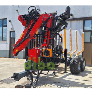 Remolque de carga de troncos, un poste en venta, con salida 1002, retroexcavadora para <span class=keywords><strong>Sal</strong></span> - Product Image 3