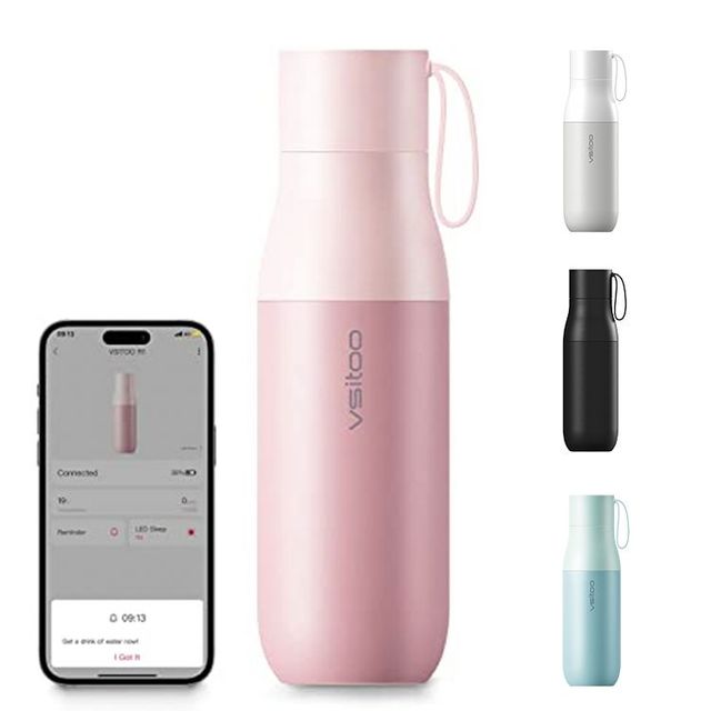 OEM Mini 316 Stainless Steel Smart Water Bottle Temperature Display App Control 12-24 Hours Thermal Insulation Portable Cup