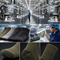 Chaussettes de sport épaisses pour femmes, maille nid d'abeille, soutien de la voûte plantaire, talon et orteils renforcés, OEM en gros