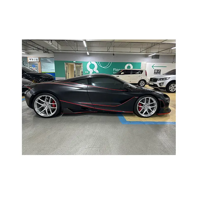 720s 4.0 V8 Supercar 중고 자동차 수정 탄소 섬유 커버 사용 럭셔리카 로고 짧은 주행 거리 사용 supercar