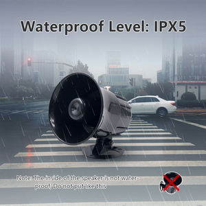 ไซเรนเสียงเตือนอุตสาหกรรมอัจฉริยะ MP3 12V DC สำหรับยานยนต์ พร้อมเครื่องเล่น MP3 แบบ USB กำลังไฟ 30W เหมาะสำหรับอะไหล่รถยนต์ - Product Image 5