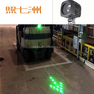 OEM מותאם אישית לוגו 27W 10-80V DC Led בטיחות מלגזה אור ירוק אדום פלאש חץ כחול Strobe חץ אזהרת אור - Product Image 4