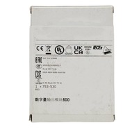 Module de sortie numérique 8 canaux 753-530 en stock, neuf, connecteur allemand d'origine, 24VDC 0.5A, module de sortie numérique 753 530