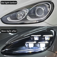 2024 Style pour Porsche pour Cayenne LED Laser Matrix Head Lamps Nouveaux accessoires de voiture pour 2011-2018 958 Phares automobiles 12V