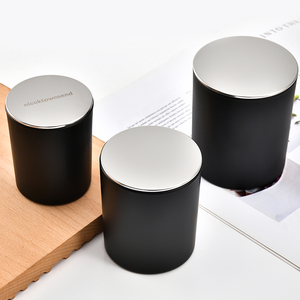 Logo Tùy Chỉnh Lọ Nến Thủy Tinh Rỗng Thơm Sang Trọng Nhãn Hiệu Riêng Với Nến Đậu Nành Nắp Gương Phẳng Sang Trọng Có Mùi Thơm - Product Image 3