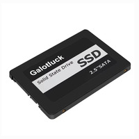Disque SSD externe SATA3 1 To, blanc doré/noir, neuf, avec transmission rapide, boîtier métallique pour applications de bureau
