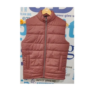 Eco Friendly <b>Mens</b> <b>Half</b> Sleeve <b>Jacket</b> Lightweight & Outerwear With Zipper Closure For Daily Wear Travel Available For Sale - Product Image 1