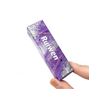 Boîte d'emballage pour rouge à lèvres, carte en papier argenté, emballage de boîte à rouge à lèvres, emballage personnalisé de boîte à rouge à lèvres cosmétique - Product Image 3