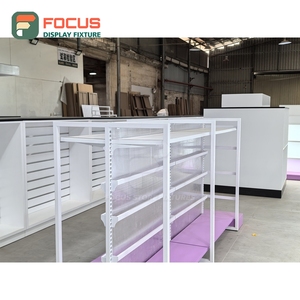 Vitrina Premium para Pelucas con Puerta de Vidrio, Cajón y Estante, Mueble Central para Exhibición de Cabello Humano - Product Image 1