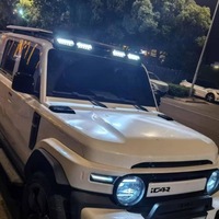 Projecteur LED de luxe à quatre yeux pour toit, en ABS, pour montage sur barre de toit Chery ICAR V23