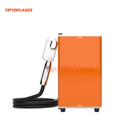 Machine de nettoyage au laser pulsé portable à puissance réglable 100W 200W 300W, nettoyeur laser à fibre pour le traitement des surfaces métalliques