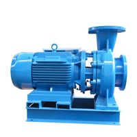 Pompe à eau centrifuge de 3 pouces, pompe électrique à haut débit pour l'agriculture