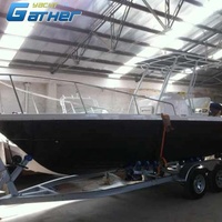 Yacht de ramassage pour bateau, 7.2m, en fibre de verre, remorque fait-main en chine, à vendre
