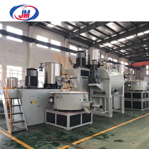 เครื่องผสมพีวีซีแบบกรวยสองสกรูอัตโนมัติความเร็วสูง ทำจากสแตนเลส พร้อมระบบควบคุม PLC และระบบผสมร้อน/เย็น - Product Image 3