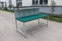 Établi garage bancs de travail table d'atelier table d'établi table d'assemblage et armoire à outils combinés avec tiroirs