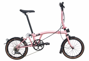 Nane TRI-FOLDING bisiklet T9C-349 9 hız çelik çerçeve klip fren katlanabilir hafif 16 inç katlanır bisiklet - Product Image 2