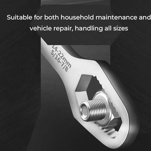 Evrensel Kendinden Sıkmalı Çift Uçlu Anahtar Ayarlanabilir Torx Anahtarı Ev ve Oto Bisiklet Tamir Aletleri için - Product Image 3