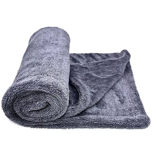 Ready to Ship Products Dual Sides 1200gsm Microfiber Twisted Towel Car Drying Towel