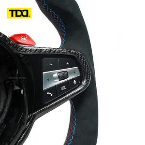 Volante de Fibra de Carbono TDD con LED Estilo CS Compatible con BMW Serie 3 Serie 4 M Sport Personalizado - Product Image 3