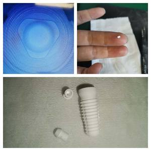 Pasta di Zirconia per Modelli Dentali, Denti Stampati in 3D, Corone Dentali Dopo Disincrostazione e Sinterizzazione - Product Image 3