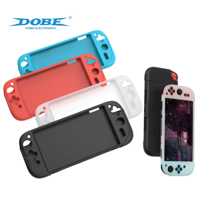 DOBE Switch 2 Game Accessories Non-slip Soft Silicone Protective Case for Nintendo Switch 2 Switch2