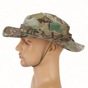 Wholesale Foldable Boonie <b>Hats</b> for Men Camouflage <b>Bucket</b> <b>Hat</b> Outdoor Adjustable Fishing <b>Hat</b> <b>With</b> <b>String</b> - Product Image 6