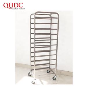 대중음식점을 위한 스테인리스 빵집 냉각 빵 냉각기 쟁반 선반 트롤리 - Product Image 3