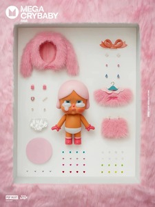 POP MART MEGA CRYBABY 400% Serie Lágrimas Brillantes, Juguete Lindo e Interesante, Colección Sorpresa, Regalos de Cumpleaños - Product Image 6