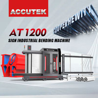 ACCUTEK 1200mm de largeur BIG Industrial Landscape Letters CNC Machine à cintrer les lettres à canal automatique pour la fabrication de super lettres