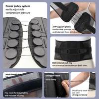 Ceinture lombaire ajustable pour hernie discale, soulagement de la douleur sciatique, récupération après la gym et le travail, personnalisable