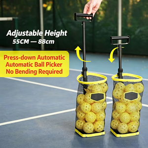 Tubo Recolector de Pelotas de Pickleball y Tenis para Niños de Alta Calidad, Sin Necesidad de Doblarse, Recogedor Portátil con Asa para Cancha 25 - Product Image 2