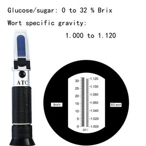 Réfractomètre <span class=keywords><strong>0</strong></span> - 32% <span class=keywords><strong>brix</strong></span> Portable réfractomètre <span class=keywords><strong>brix</strong></span> miel réfractomètre clinique - Product Image 5