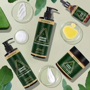 Set de Cuidado Capilar Usman Grass, Jabón Herbal en Barra con 5% de Capixyl, Aceite para el Crecimiento de Barba y Cabello con Platycladus Usman Grass para Cabello Calvo - Product Image 1