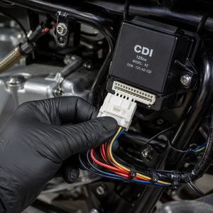 Faisceau de câblage ATV OEM personnalisé JST XH 18 broches AWG22 UL1007 étanche IP67 pour pièces de <span class=keywords><strong>quad</strong></span> <span class=keywords><strong>50cc</strong></span> 70cc 110cc 125cc - Product Image 5