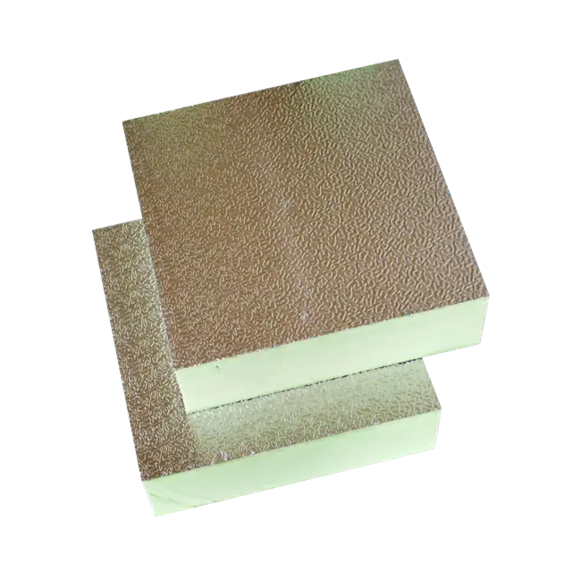 Precio de fábrica EXW Espuma fenólica de color personalizada Panel de pared sándwich de papel de aluminio de buena calidad y Panel de techo