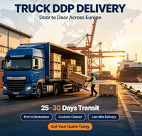 Service de transport de fret porte-à-porte de Luxembourg à FBA, avec dédouanement et transport routier vers la Réseau de distribution