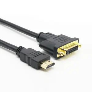 DVI-D female to HDMI male Adapter Converter Use with DVI Cable to Hdmi Socket